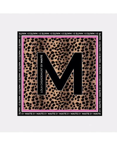 ANIMAL PRINT SCARF 55X55CM